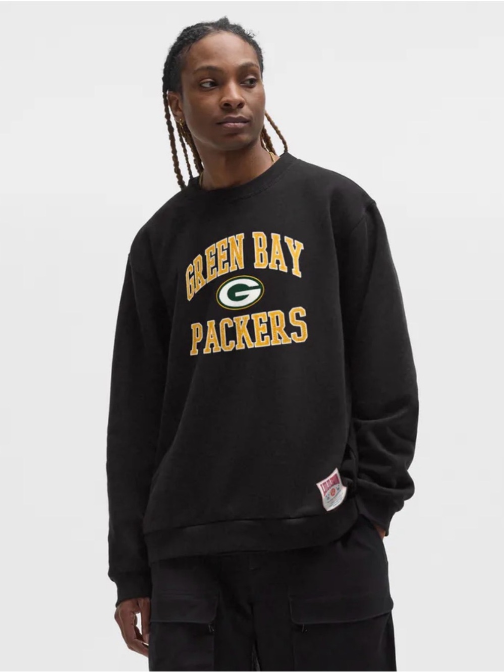 Lululemon Green Bay Packers NFL Steady State Sweatshirt Crewneck Men Size Small